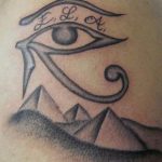 photo of eye tattoo Horus 22.01.2019 №559 - drawing tattoo god Horus Eye - tattoovalue.net