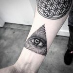 photo of eye tattoo Horus 22.01.2019 №563 - drawing tattoo god Horus Eye - tattoovalue.net