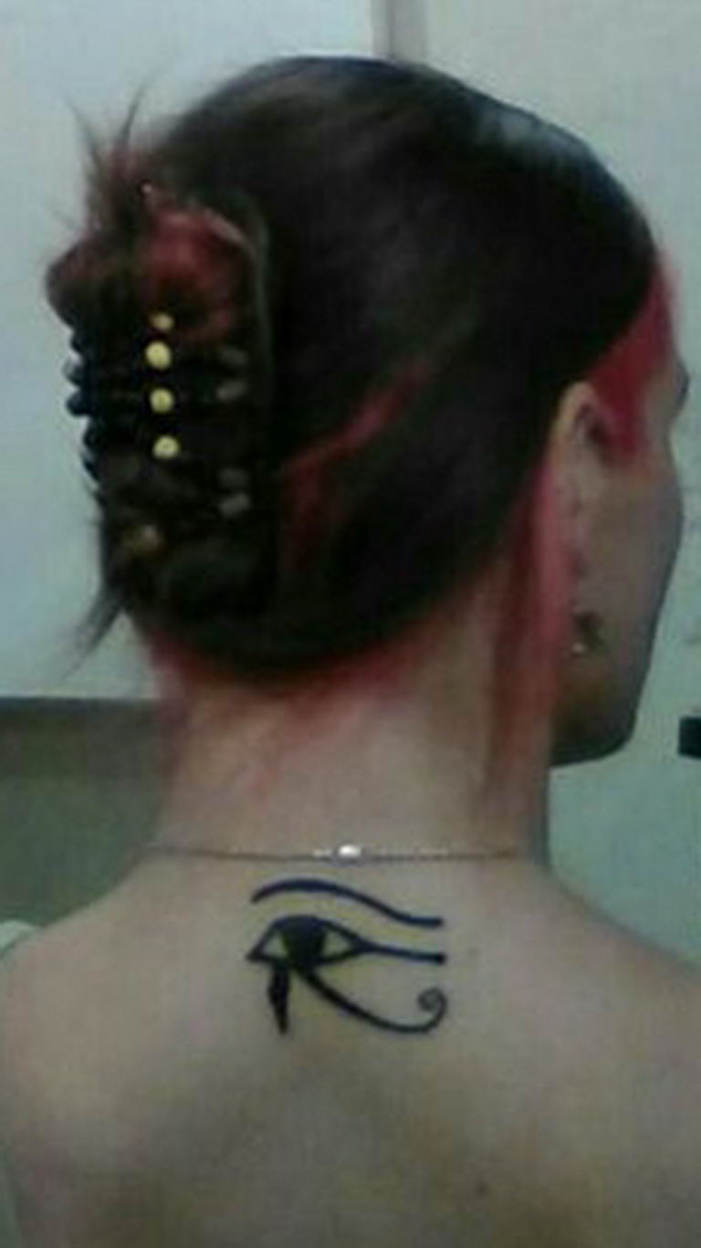 photo of eye tattoo Horus 22.01.2019 №566 - drawing tattoo god Horus Eye - tattoovalue.net