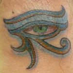 photo of eye tattoo Horus 22.01.2019 №570 - drawing tattoo god Horus Eye - tattoovalue.net