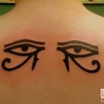 photo of eye tattoo Horus 22.01.2019 №571 - drawing tattoo god Horus Eye - tattoovalue.net