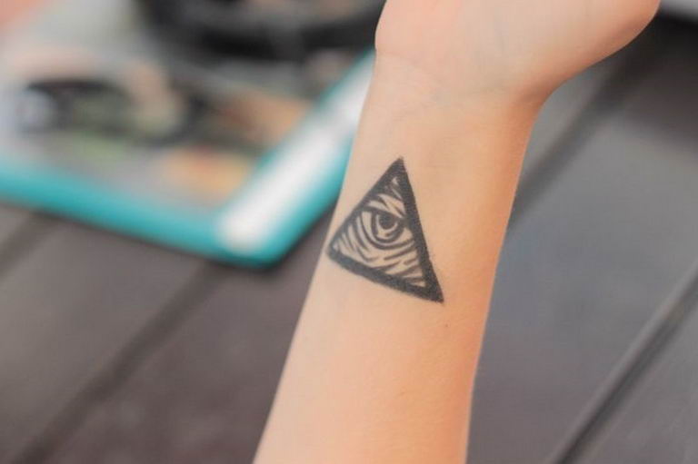 photo of eye tattoo Horus 22.01.2019 №573 - drawing tattoo god Horus Eye - tattoovalue.net