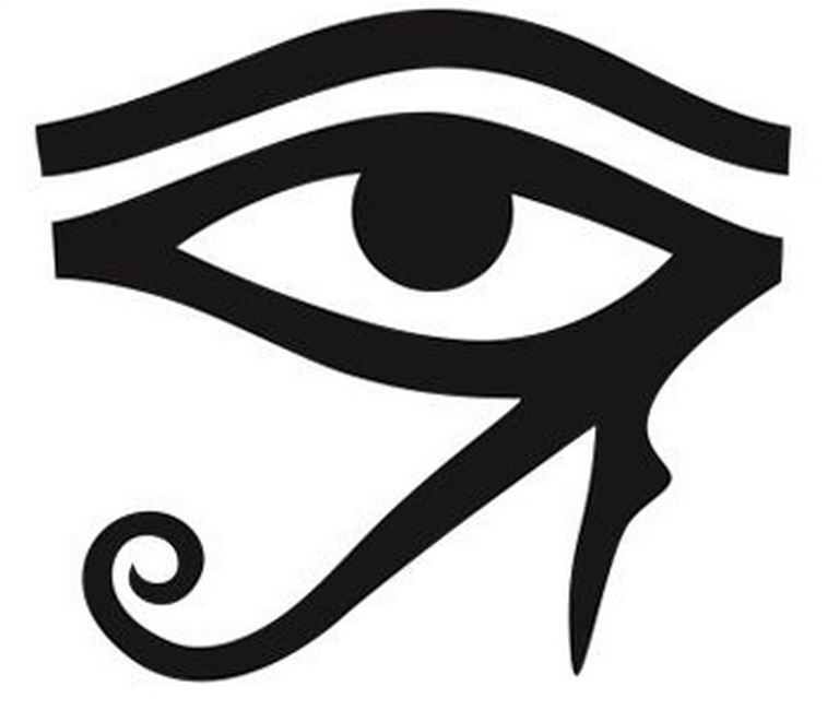 photo of eye tattoo Horus 22.01.2019 №577 - drawing tattoo god Horus Eye - tattoovalue.net