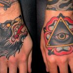 photo of eye tattoo Horus 22.01.2019 №586 - drawing tattoo god Horus Eye - tattoovalue.net