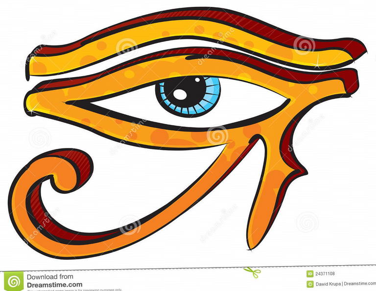 photo of eye tattoo Horus 22.01.2019 №606 - drawing tattoo god Horus Eye - tattoovalue.net