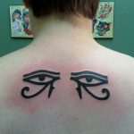 photo of eye tattoo Horus 22.01.2019 №607 - drawing tattoo god Horus Eye - tattoovalue.net