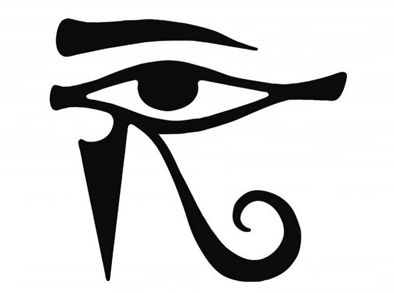 photo of eye tattoo Horus 22.01.2019 №618 - drawing tattoo god Horus Eye - tattoovalue.net