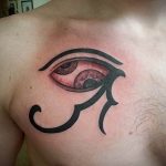 photo of eye tattoo Horus 22.01.2019 №625 - drawing tattoo god Horus Eye - tattoovalue.net
