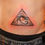 photo of eye tattoo Horus 22.01.2019 №626 - drawing tattoo god Horus Eye - tattoovalue.net