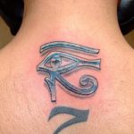 photo of eye tattoo Horus 22.01.2019 №630 - drawing tattoo god Horus Eye - tattoovalue.net