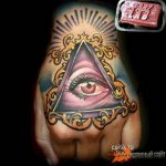 photo of eye tattoo Horus 22.01.2019 №638 - drawing tattoo god Horus Eye - tattoovalue.net