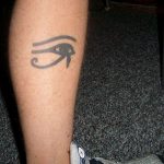 photo of eye tattoo Horus 22.01.2019 №642 - drawing tattoo god Horus Eye - tattoovalue.net