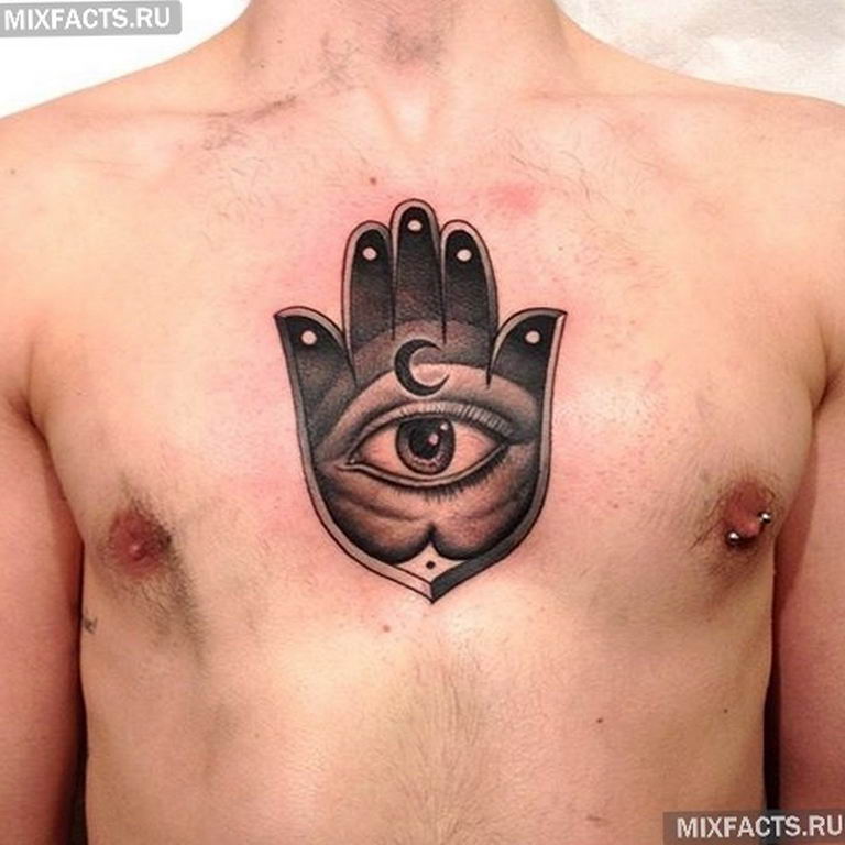 photo of eye tattoo Horus 22.01.2019 №644 - drawing tattoo god Horus Eye - tattoovalue.net