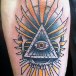 photo of eye tattoo Horus 22.01.2019 №655 - drawing tattoo god Horus Eye - tattoovalue.net