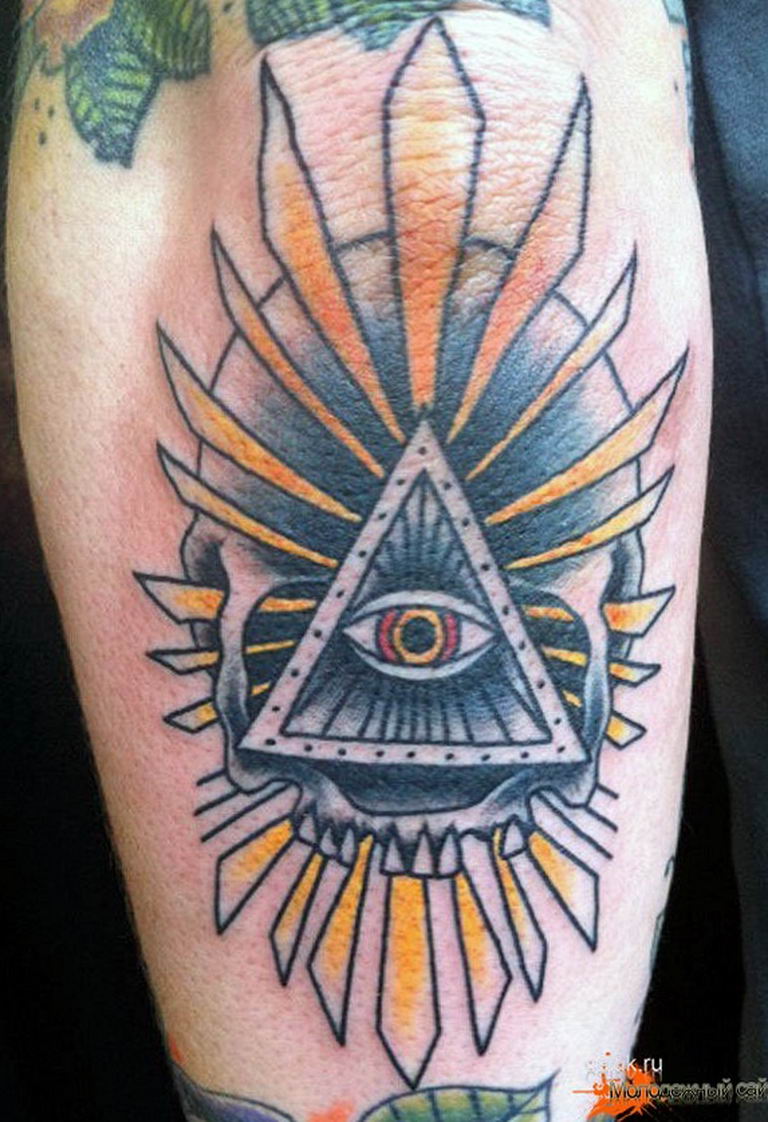 photo of eye tattoo Horus 22.01.2019 №655 - drawing tattoo god Horus Eye - tattoovalue.net