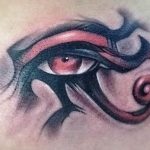 photo of eye tattoo Horus 22.01.2019 №659 - drawing tattoo god Horus Eye - tattoovalue.net