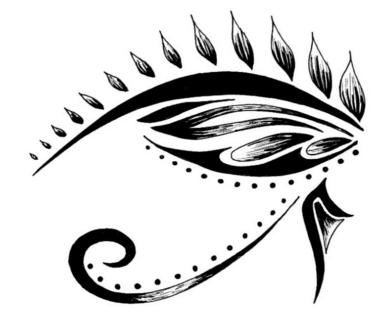 photo of eye tattoo Horus 22.01.2019 №660 - drawing tattoo god Horus Eye - tattoovalue.net
