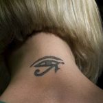 photo of eye tattoo Horus 22.01.2019 №663 - drawing tattoo god Horus Eye - tattoovalue.net