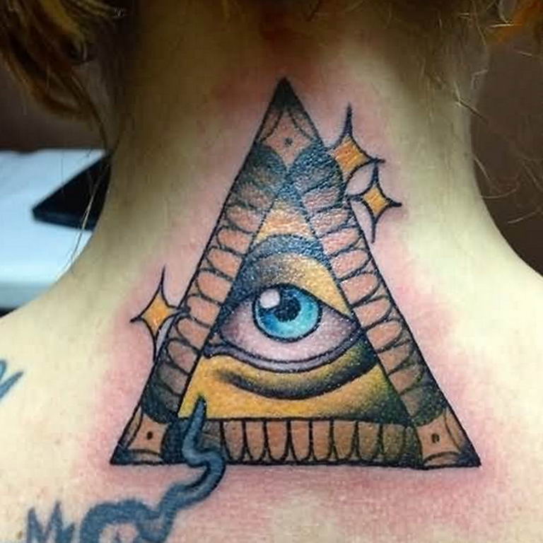 photo of eye tattoo Horus 22.01.2019 №664 - drawing tattoo god Horus Eye - tattoovalue.net