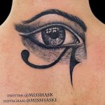 photo of eye tattoo Horus 22.01.2019 №681 - drawing tattoo god Horus Eye - tattoovalue.net