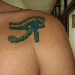 photo of eye tattoo Horus 22.01.2019 №685 - drawing tattoo god Horus Eye - tattoovalue.net