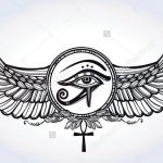 photo of eye tattoo Horus 22.01.2019 №686 - drawing tattoo god Horus Eye - tattoovalue.net