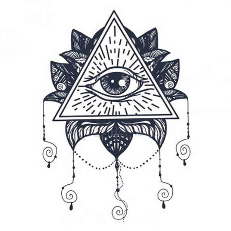 photo of eye tattoo Horus 22.01.2019 №688 - drawing tattoo god Horus Eye - tattoovalue.net