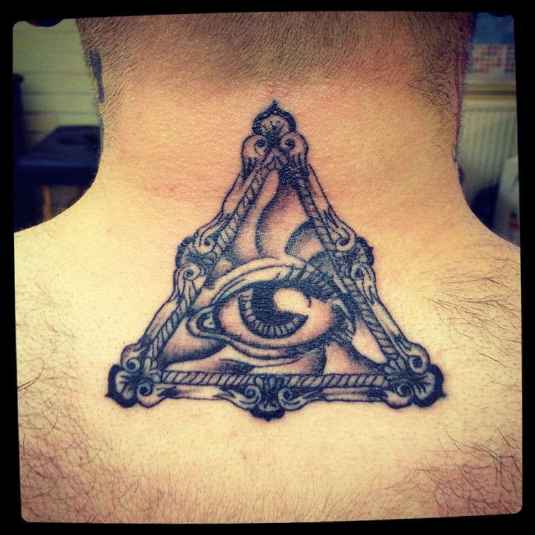 photo of eye tattoo Horus 22.01.2019 №691 - drawing tattoo god Horus Eye - tattoovalue.net