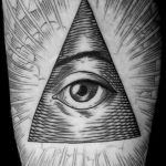 photo of eye tattoo Horus 22.01.2019 №699 - drawing tattoo god Horus Eye - tattoovalue.net