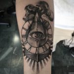 photo of eye tattoo Horus 22.01.2019 №702 - drawing tattoo god Horus Eye - tattoovalue.net