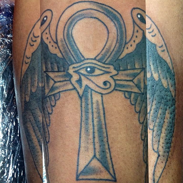 photo of eye tattoo Horus 22.01.2019 №707 - drawing tattoo god Horus Eye - tattoovalue.net