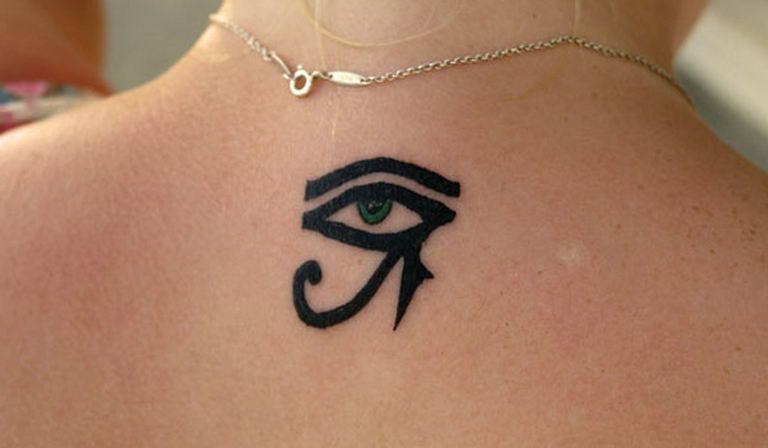 photo of eye tattoo Horus 22.01.2019 №708 - drawing tattoo god Horus Eye - tattoovalue.net
