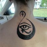 photo of eye tattoo Horus 22.01.2019 №713 - drawing tattoo god Horus Eye - tattoovalue.net