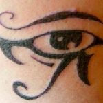 photo of eye tattoo Horus 22.01.2019 №718 - drawing tattoo god Horus Eye - tattoovalue.net