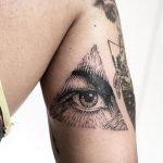 photo of eye tattoo Horus 22.01.2019 №725 - drawing tattoo god Horus Eye - tattoovalue.net