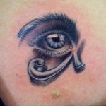 photo of eye tattoo Horus 22.01.2019 №736 - drawing tattoo god Horus Eye - tattoovalue.net
