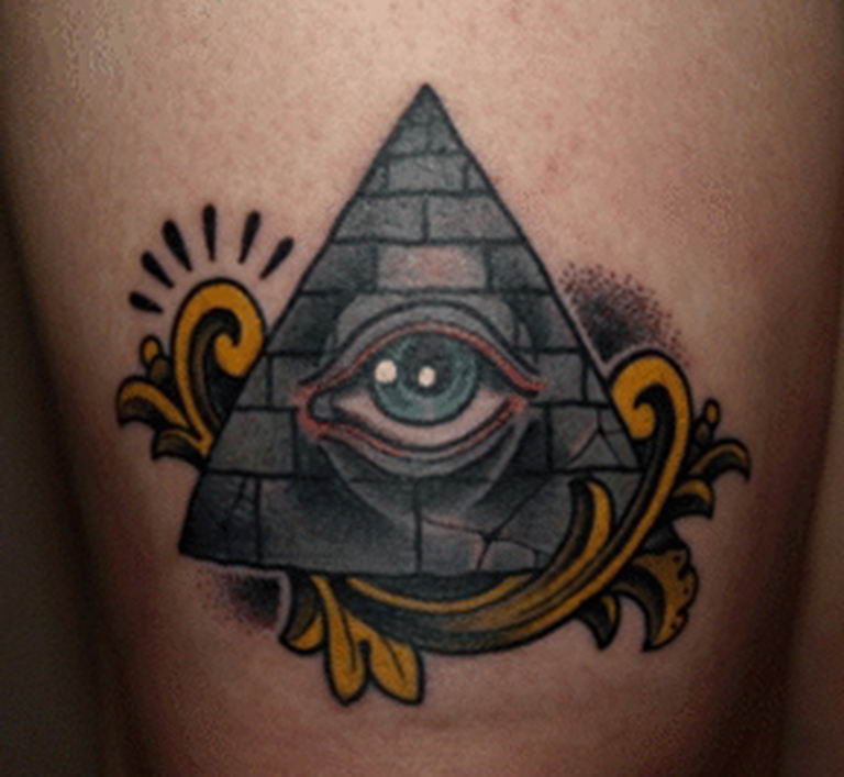 photo of eye tattoo Horus 22.01.2019 №752 - drawing tattoo god Horus Eye - tattoovalue.net