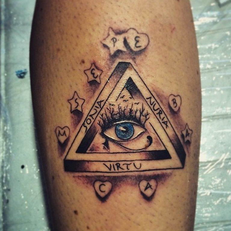 photo of eye tattoo Horus 22.01.2019 №762 - drawing tattoo god Horus Eye - tattoovalue.net