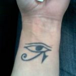 photo of eye tattoo Horus 22.01.2019 №763 - drawing tattoo god Horus Eye - tattoovalue.net