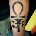 photo of eye tattoo Horus 22.01.2019 №764 - drawing tattoo god Horus Eye - tattoovalue.net