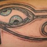 photo of eye tattoo Horus 22.01.2019 №765 - drawing tattoo god Horus Eye - tattoovalue.net