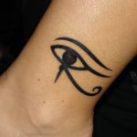 photo of eye tattoo Horus 22.01.2019 №772 - drawing tattoo god Horus Eye - tattoovalue.net