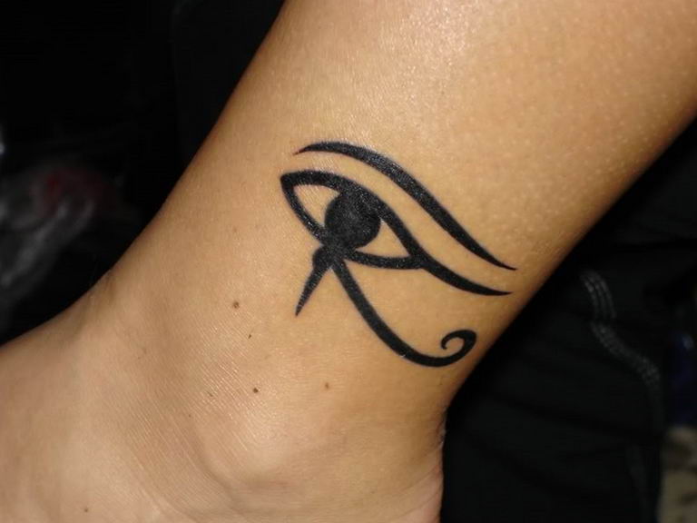 photo of eye tattoo Horus 22.01.2019 №772 - drawing tattoo god Horus Eye - tattoovalue.net