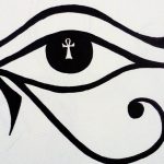 photo of eye tattoo Horus 22.01.2019 №775 - drawing tattoo god Horus Eye - tattoovalue.net