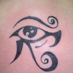 photo of eye tattoo Horus 22.01.2019 №782 - drawing tattoo god Horus Eye - tattoovalue.net