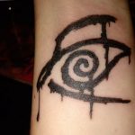 photo of eye tattoo Horus 22.01.2019 №787 - drawing tattoo god Horus Eye - tattoovalue.net