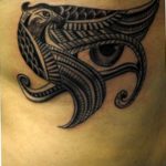 photo of eye tattoo Horus 22.01.2019 №790 - drawing tattoo god Horus Eye - tattoovalue.net