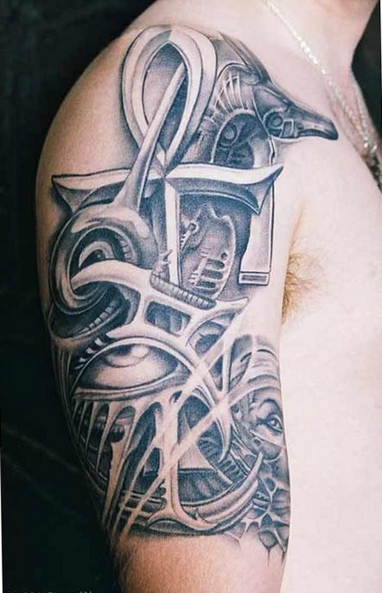 photo of eye tattoo Horus 22.01.2019 №792 - drawing tattoo god Horus Eye - tattoovalue.net