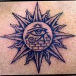 photo of eye tattoo Horus 22.01.2019 №793 - drawing tattoo god Horus Eye - tattoovalue.net
