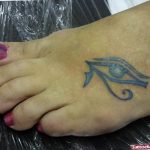 photo of eye tattoo Horus 22.01.2019 №795 - drawing tattoo god Horus Eye - tattoovalue.net
